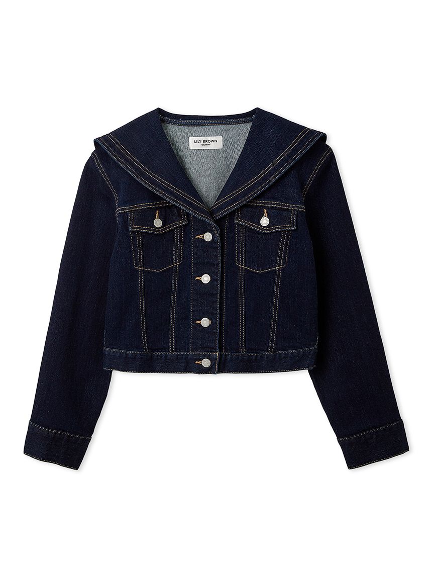 セーラーデニムジャケット(ジャケット)｜アウター｜LILY BROWN（リリー