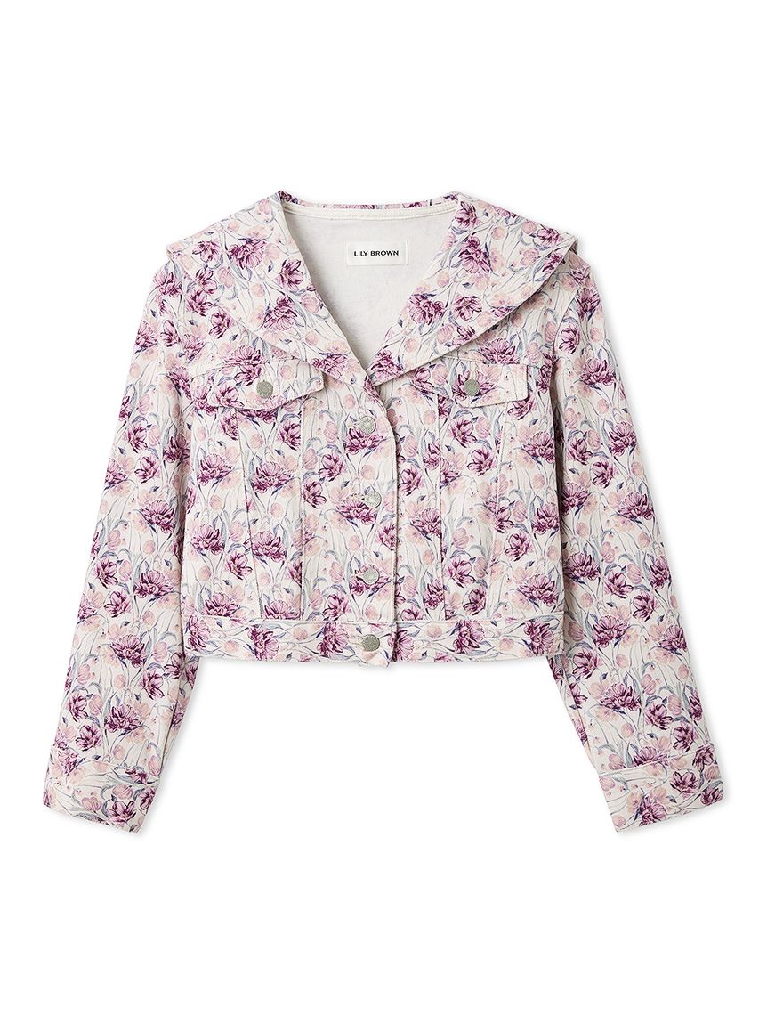 セーラーデニムジャケット(ジャケット)｜アウター｜LILY BROWN（リリー