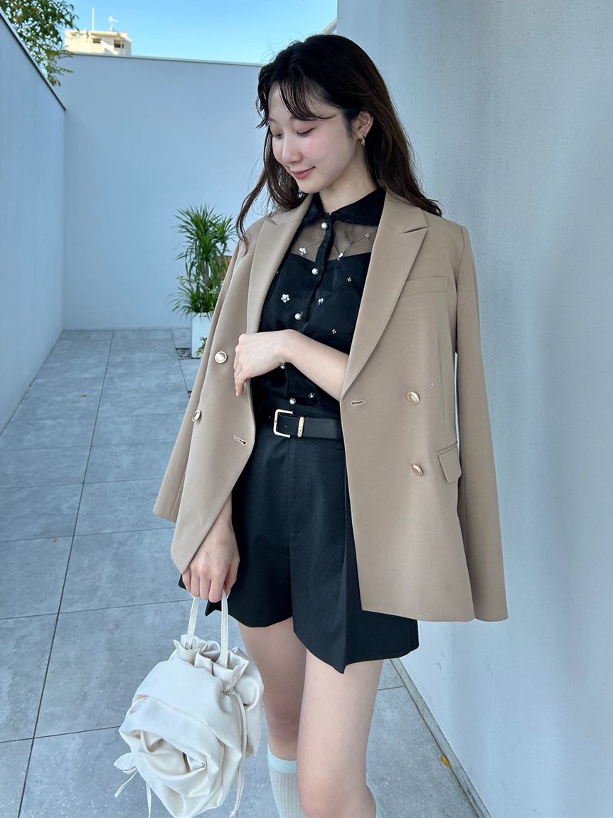 ダブルブレストジャケット(ジャケット)｜アウター｜LILY BROWN（リリー