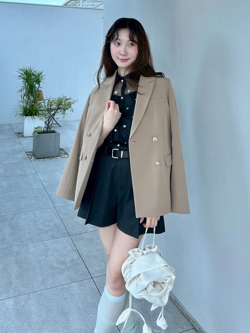 ダブルブレストジャケット(ジャケット)｜アウター｜LILY BROWN（リリー