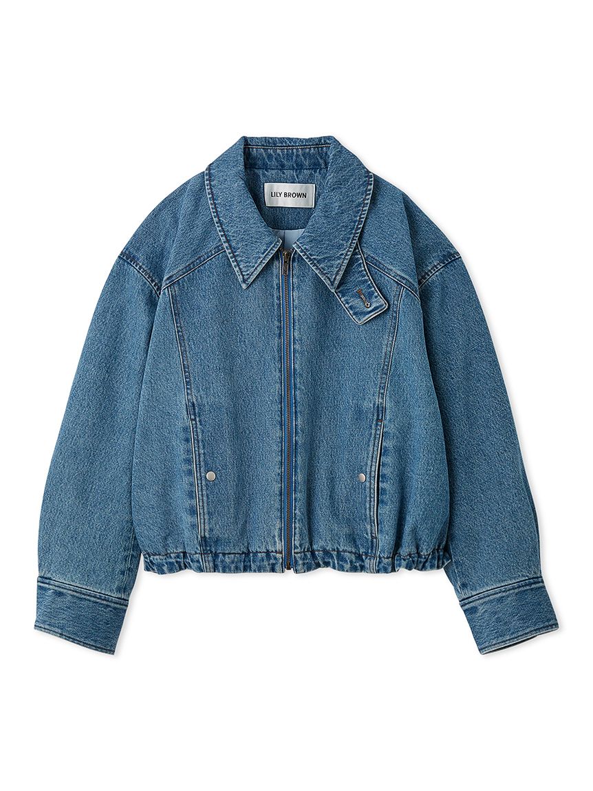 バルーンジップブルゾン(セットアップアイテム)｜LILY BROWN（リリー