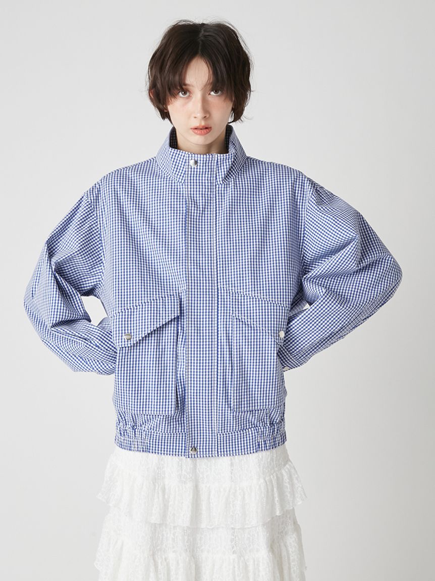 スタンドカラーブルゾン(ブルゾン)｜アウター｜LILY BROWN（リリー