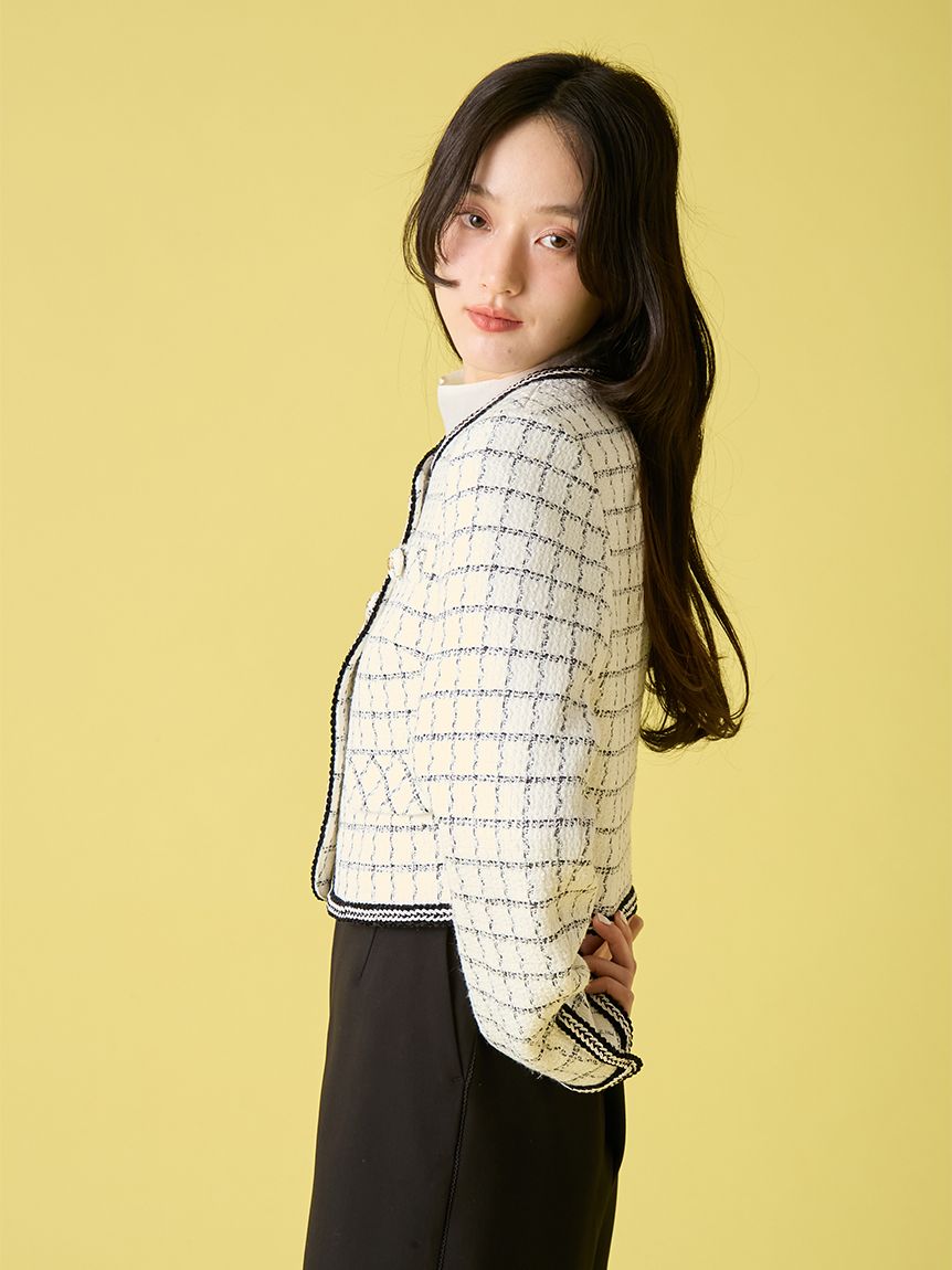 ツイードジャケット(セットアップアイテム)｜LILY BROWN（リリー