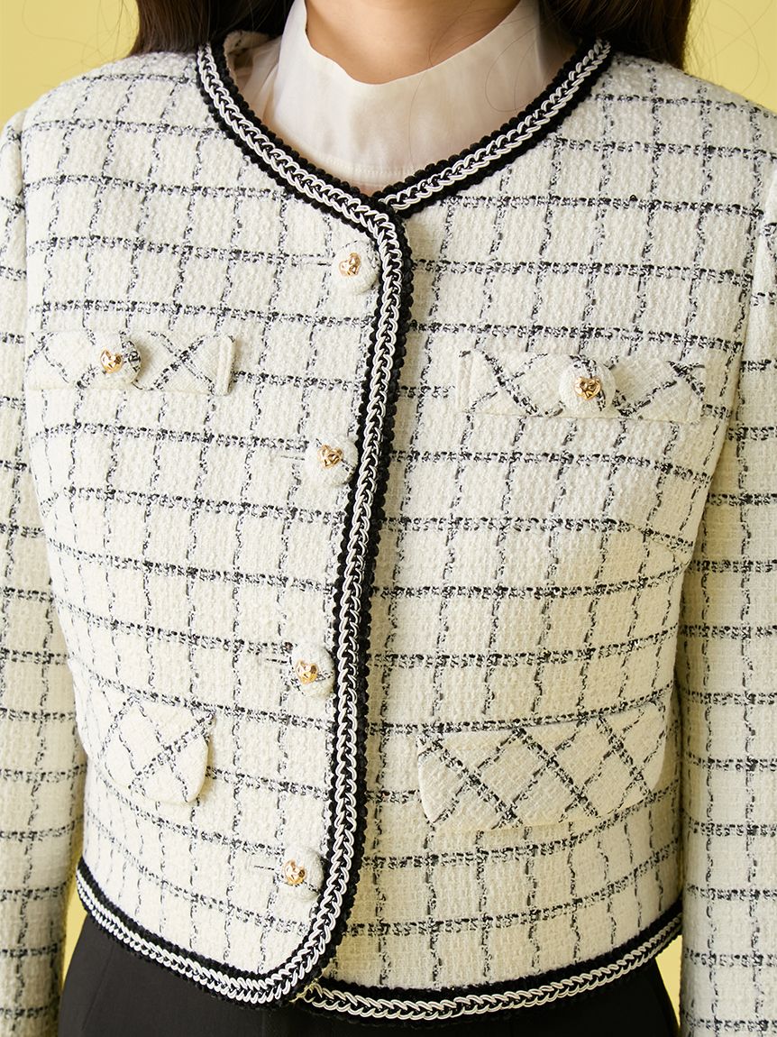 ツイードジャケット(セットアップアイテム)｜LILY BROWN（リリー