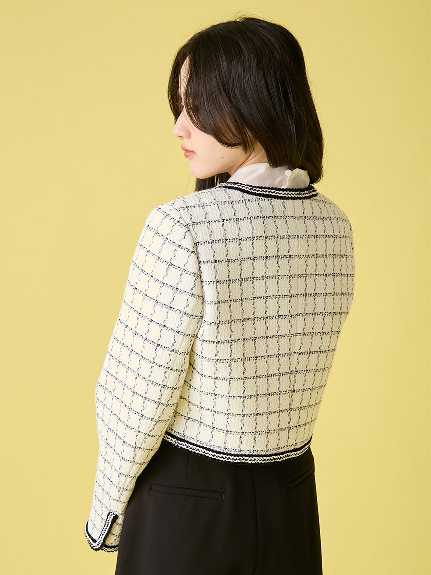 ツイードジャケット(セットアップアイテム)｜LILY BROWN（リリー