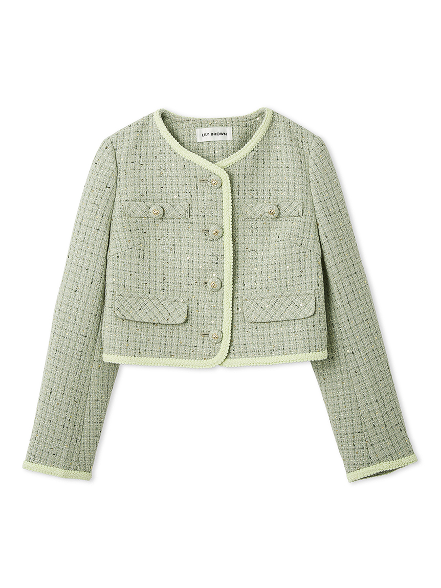ツイードジャケット(セットアップアイテム)｜LILY BROWN（リリー
