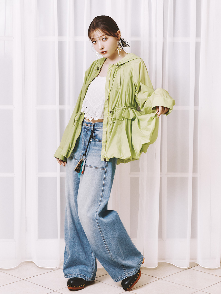 専用　JULY NINE モールニット ブルゾン/BLAMINK l’arum Kimchi Blue Lalisa Cardigan | Urban Outfitters