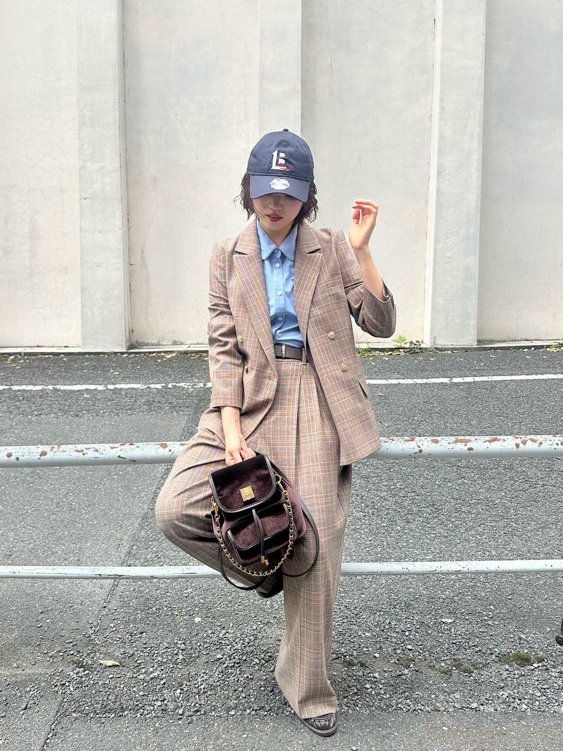 新品未使用 LILY BROWN ダブルブレストブレザー モカ 00サイズ ダブルブレストジャケット(ジャケット)｜アウター｜LILY BROWN（リリー