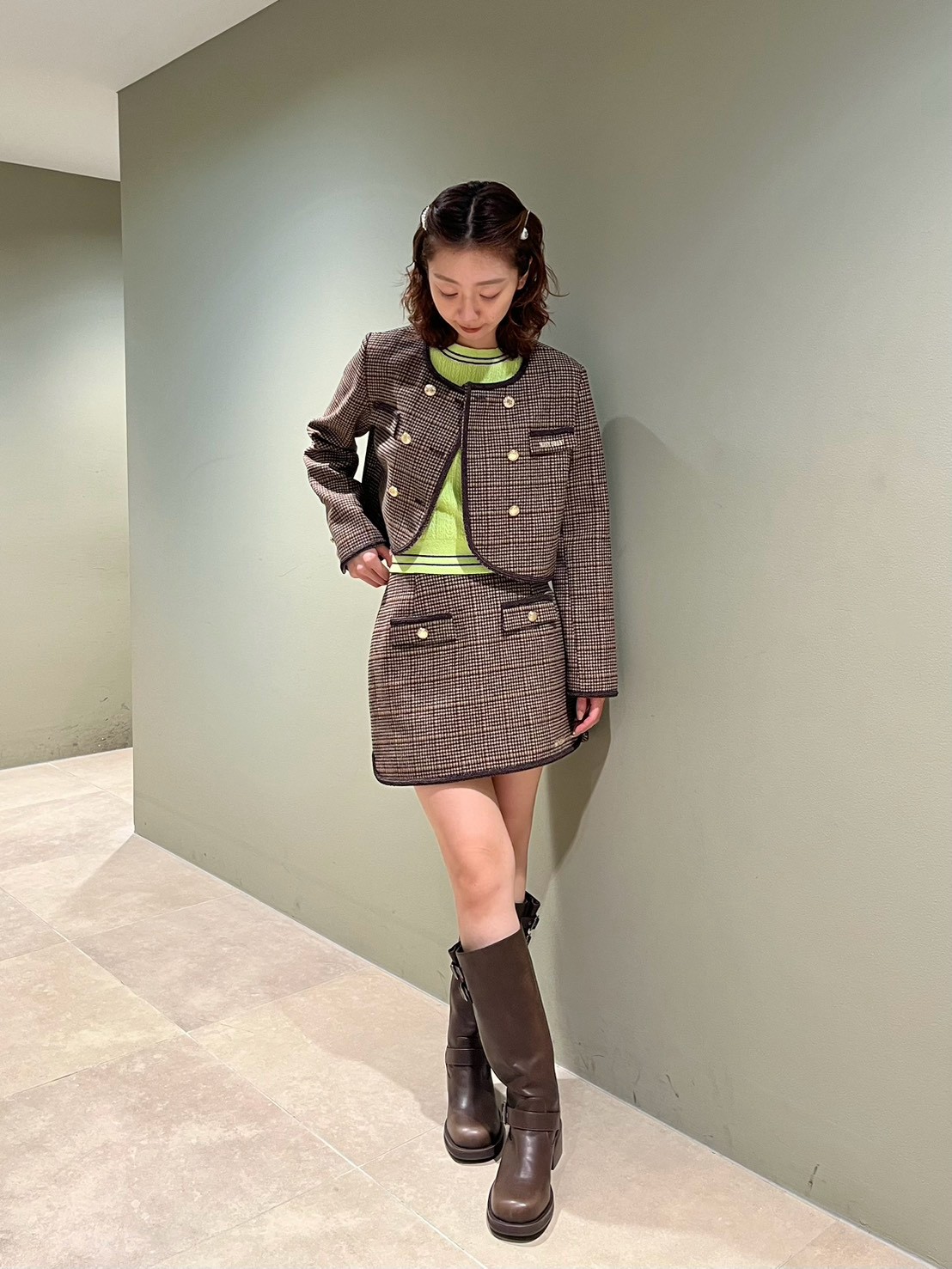 LILY BROWN×MARY QUANT】ダブルボタンジャケット(ジャケット