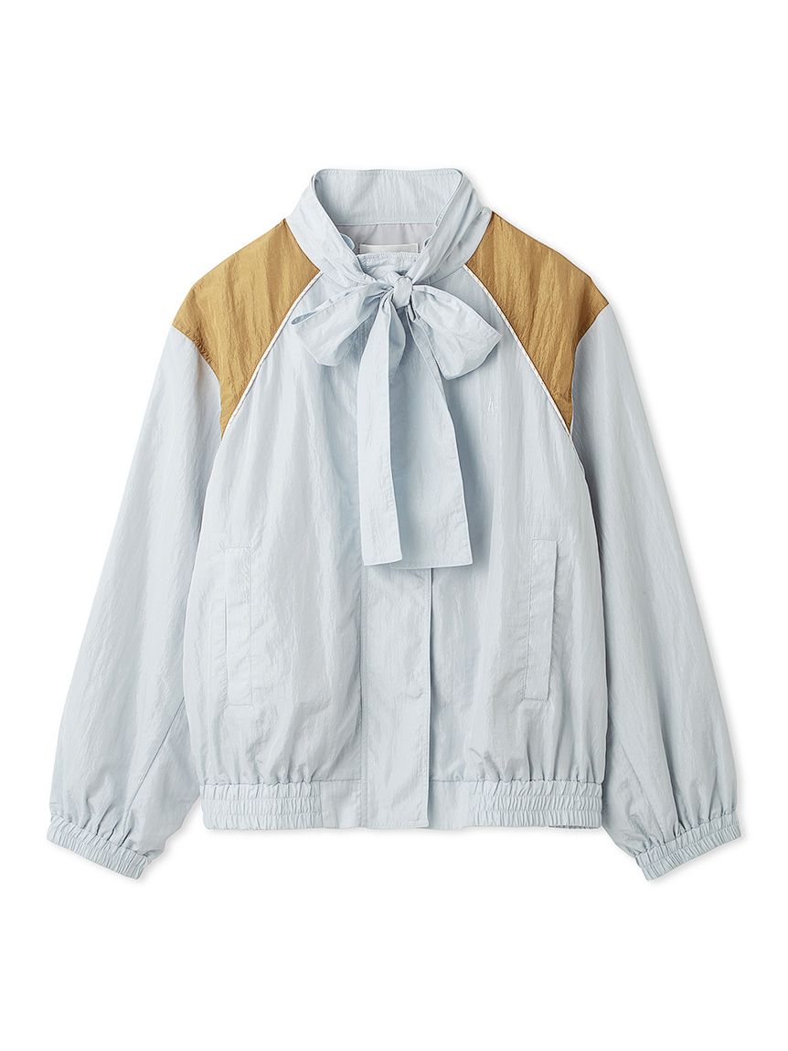 WEB限定カラー】フロントリボンウィンドブレーカー(ブルゾン