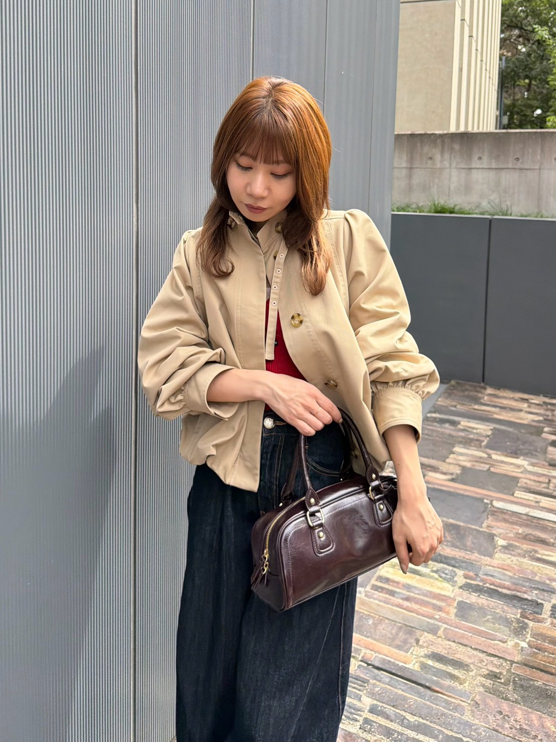 スタンドカラーバルーンジャケット(ブルゾン)｜OUTER｜LILY BROWN