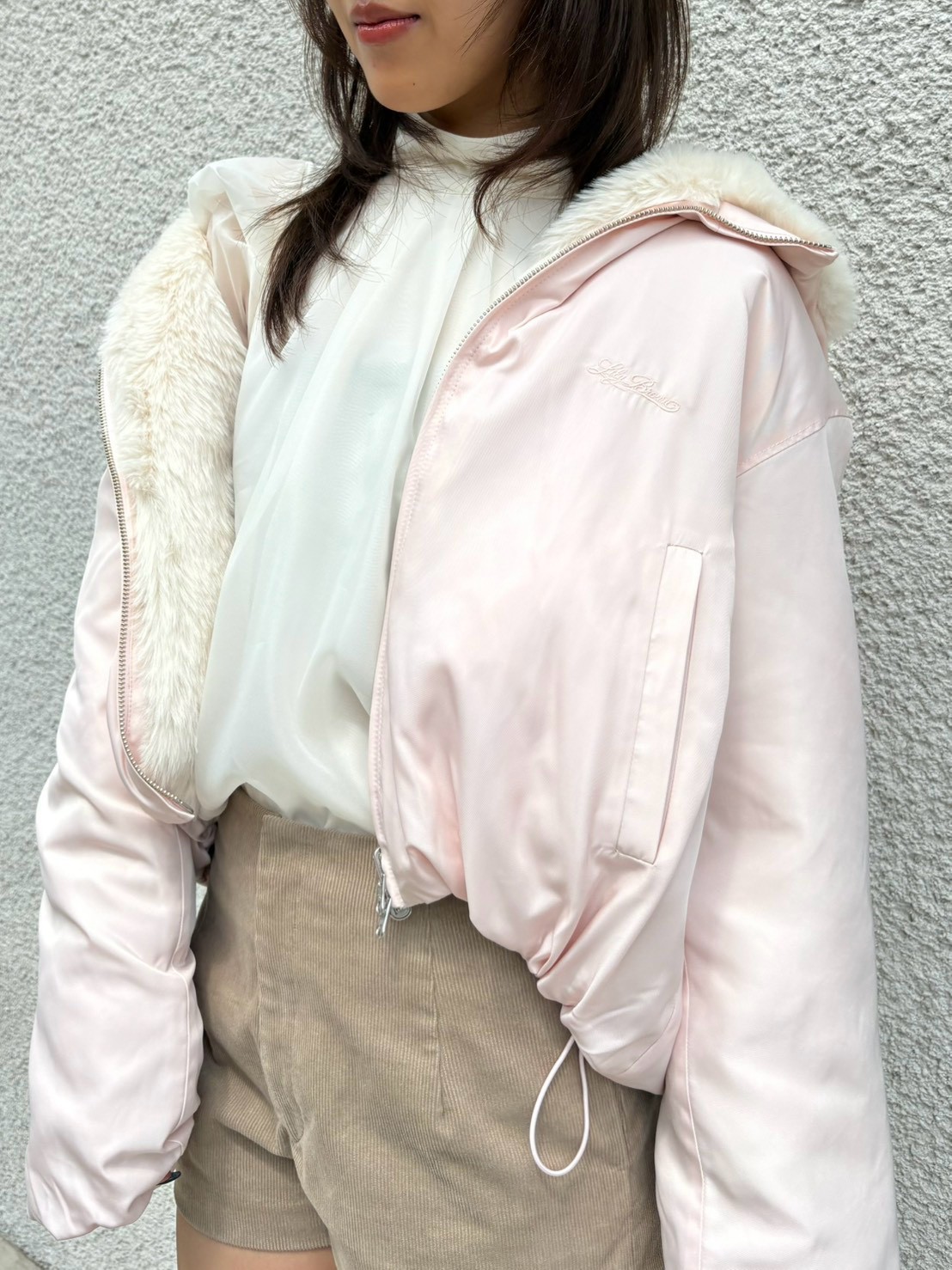 リバーシブルツイルファーブルゾン(ブルゾン)｜OUTER｜LILY BROWN