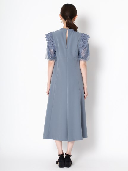 レース切替ワンピース マキシ ロングワンピース ワンピース Lily Brown リリーブラウン の通販サイト 公式