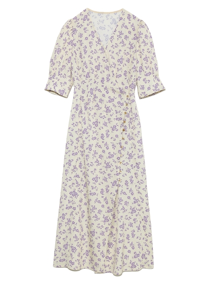 フラワーカシュクールワンピース マキシ ロングワンピース ワンピース Lily Brown リリーブラウン の通販サイト 公式