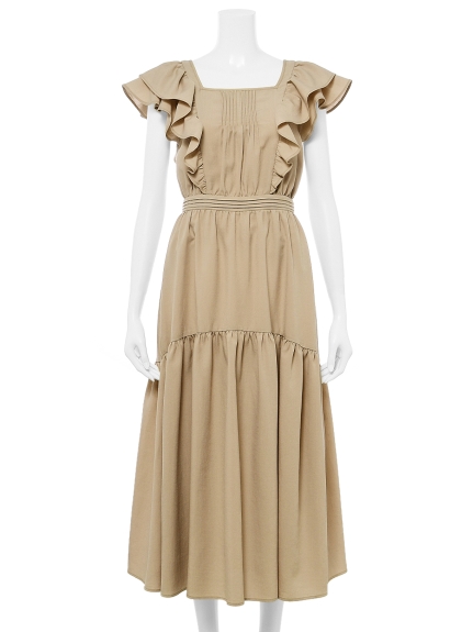 フリルワンピース マキシ ロングワンピース ワンピース Lily Brown リリーブラウン の通販サイト 公式