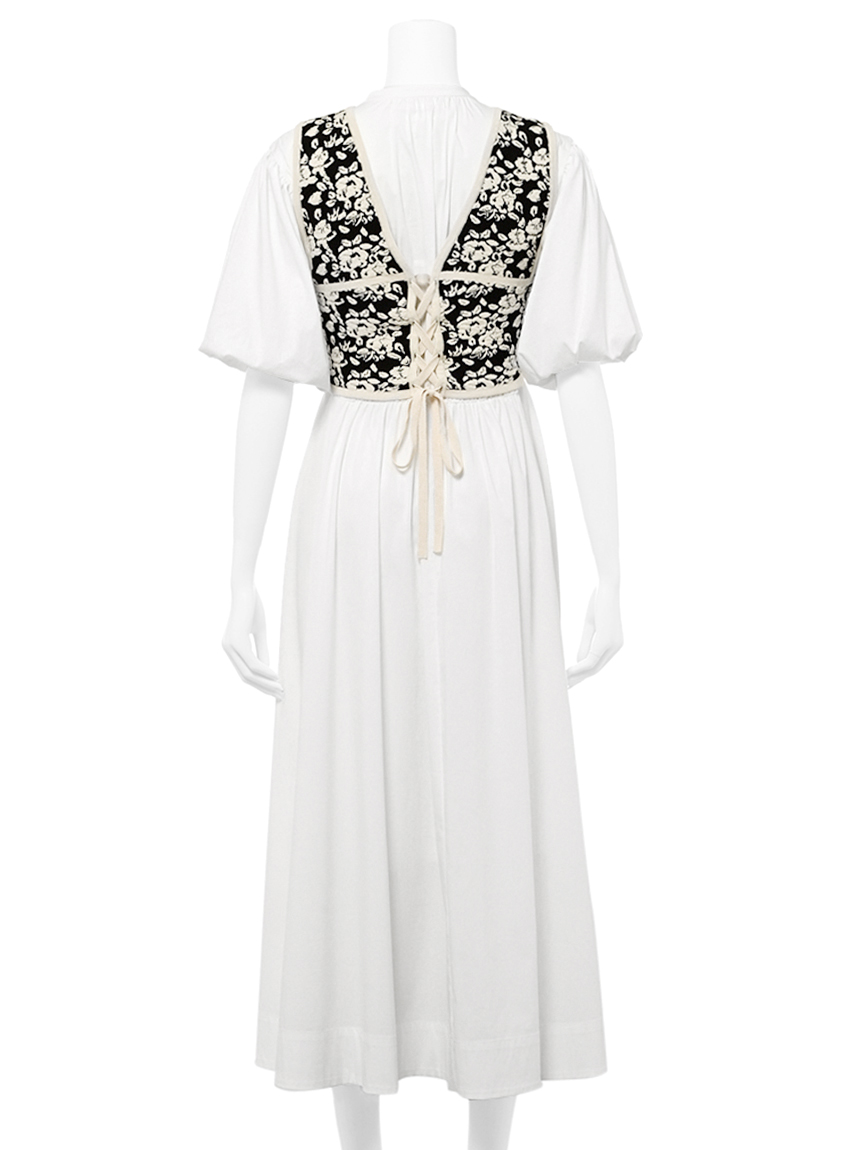 ルミネエスト新宿店限定 ジャガードニットベスト付きワンピース マキシ ロングワンピース ワンピース Lily Brown リリーブラウン の通販サイト 公式