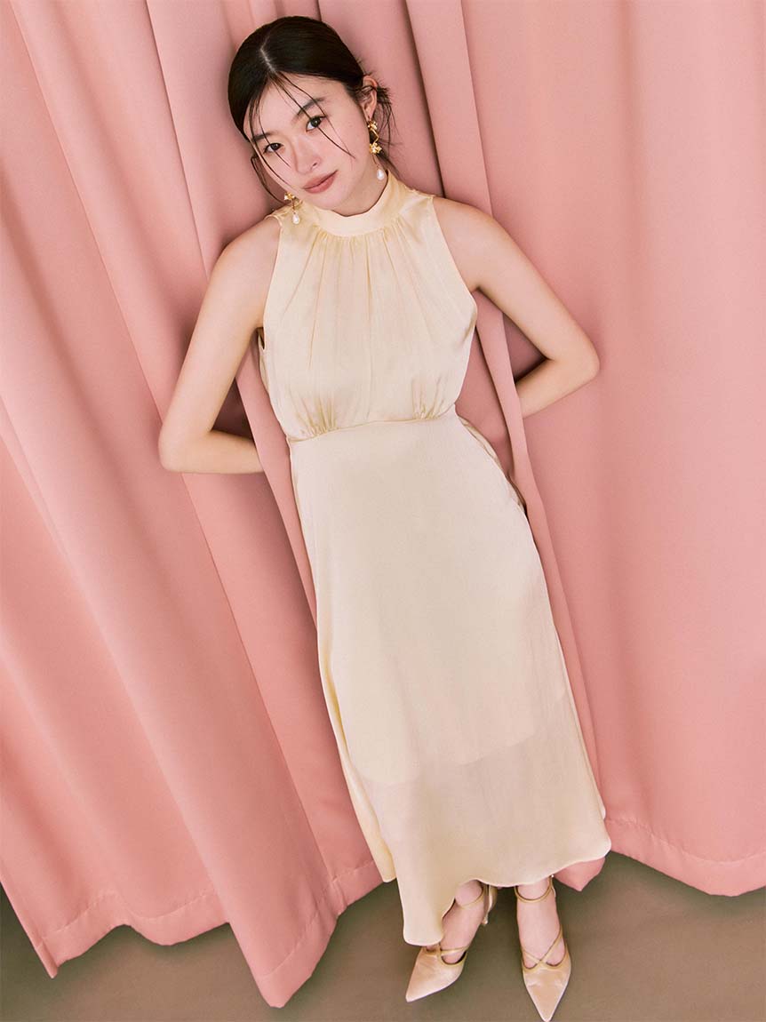 2wayアメスリフレアドレス リリーブラウン 新品 ワンピースLilybrown 2wayアメスリフレアドレス(ドレス)｜ワンピース｜LILY BROWN