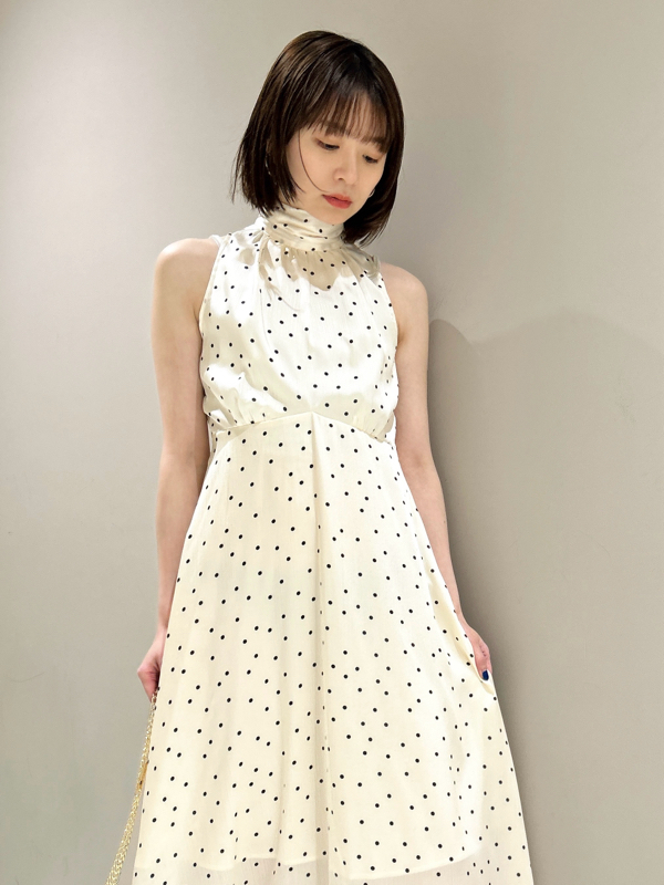 2wayアメスリフレアドレス リリーブラウン 新品 ワンピースLilybrown 2wayアメスリフレアドレス(ドレス)｜ワンピース｜LILY BROWN