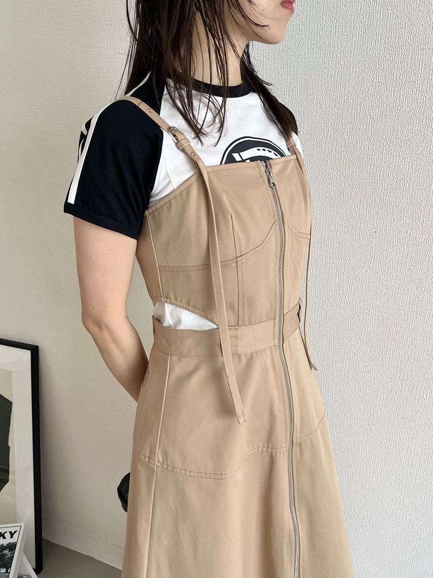 LILY BROWN（リリーブラウン）の「コルセットレイヤード