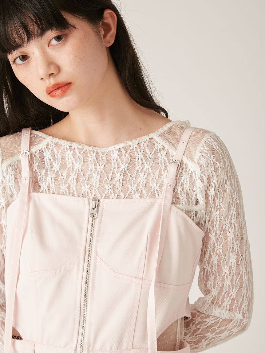 LILY BROWN Dickies】コルセットジャンスカ(マキシ・ロング