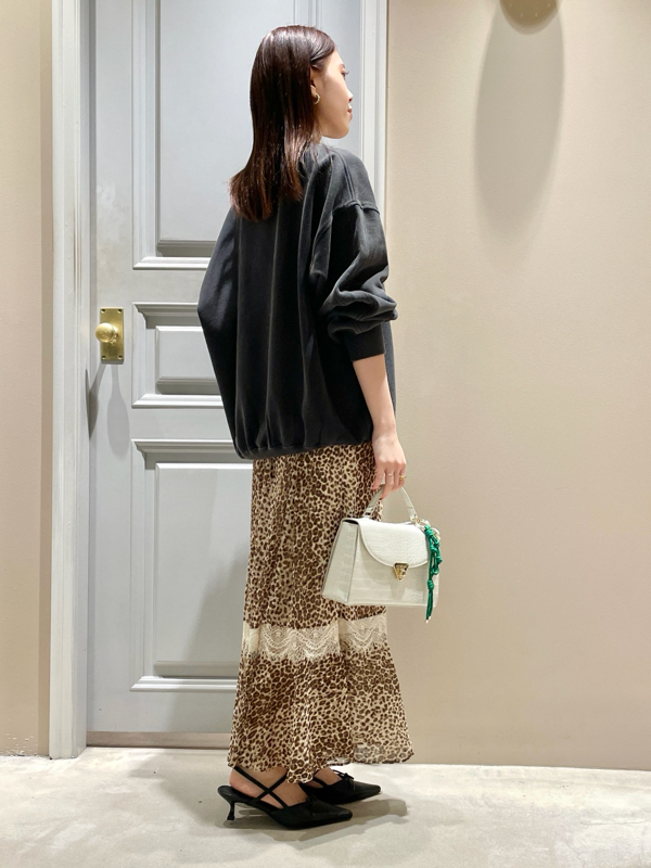 LILY BROWN × ANNA SUI】バリエ柄ワンピース(マキシ・ロングワンピース