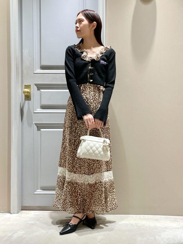 LILY BROWN × ANNA SUI】バリエ柄ワンピース(マキシ・ロングワンピース