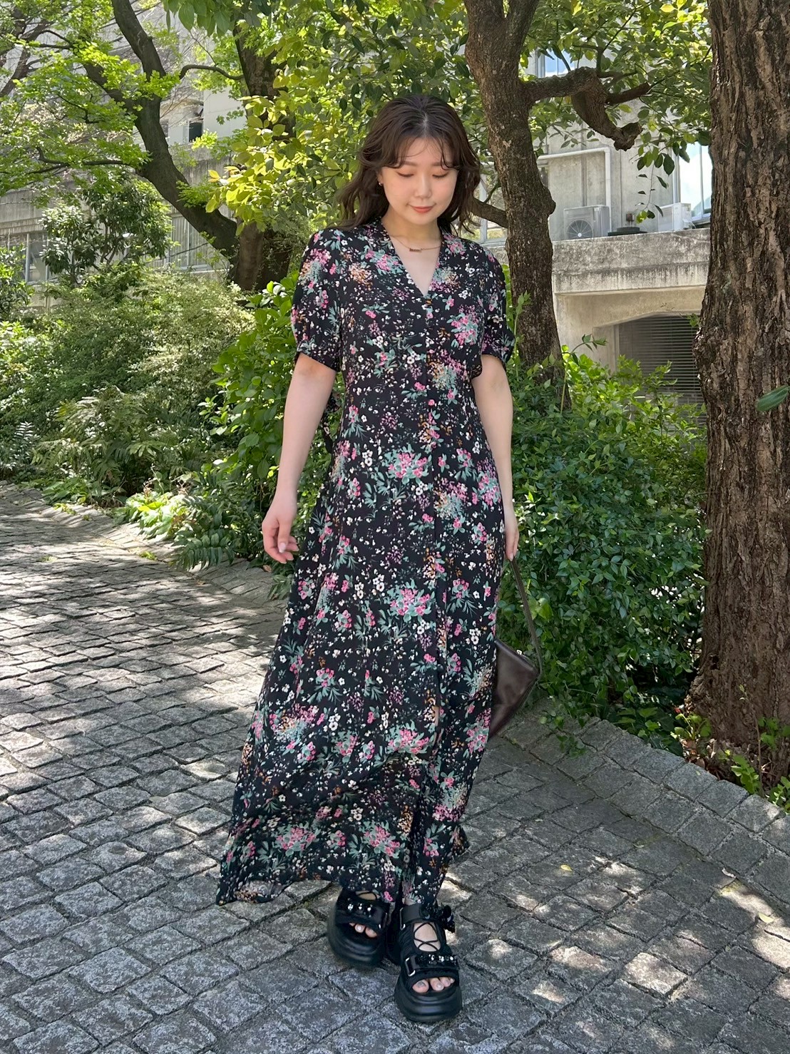 Rene ルネ フリルワンピース 34 Rene⁄ルネ ノースリーブ フリル