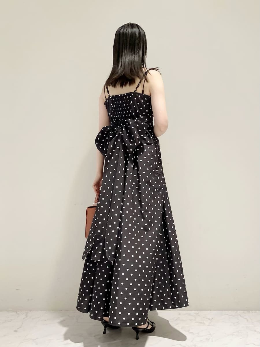 E739used 2way フリル リボン ボトルネック ボリューム ワンピース E739used 2way フリル リボン ボトルネック ボリューム ワンピース