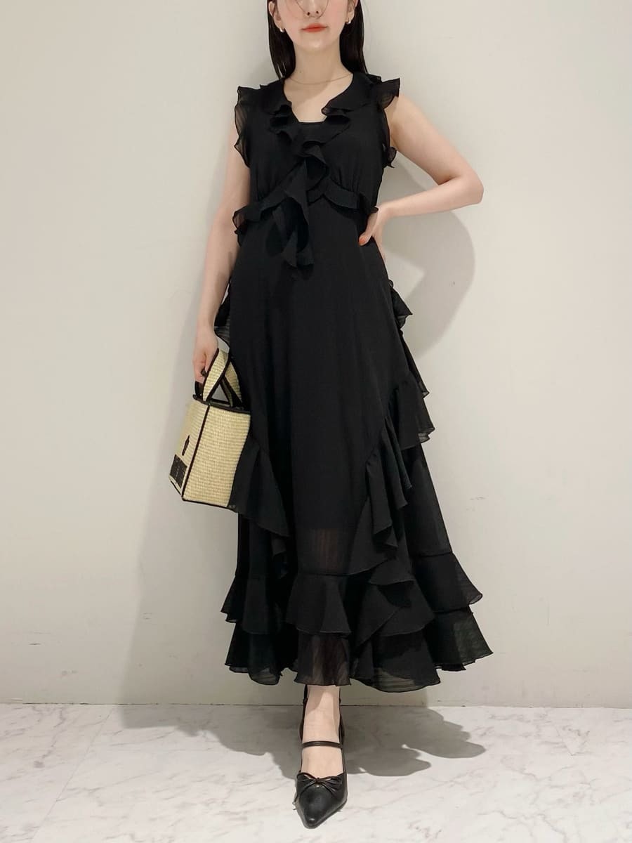 ✨リリーブラウン✨フリルワンピース LWFO245026 レディース ✨リリーブラウン✨フリルワンピース LWFO245026 レディース