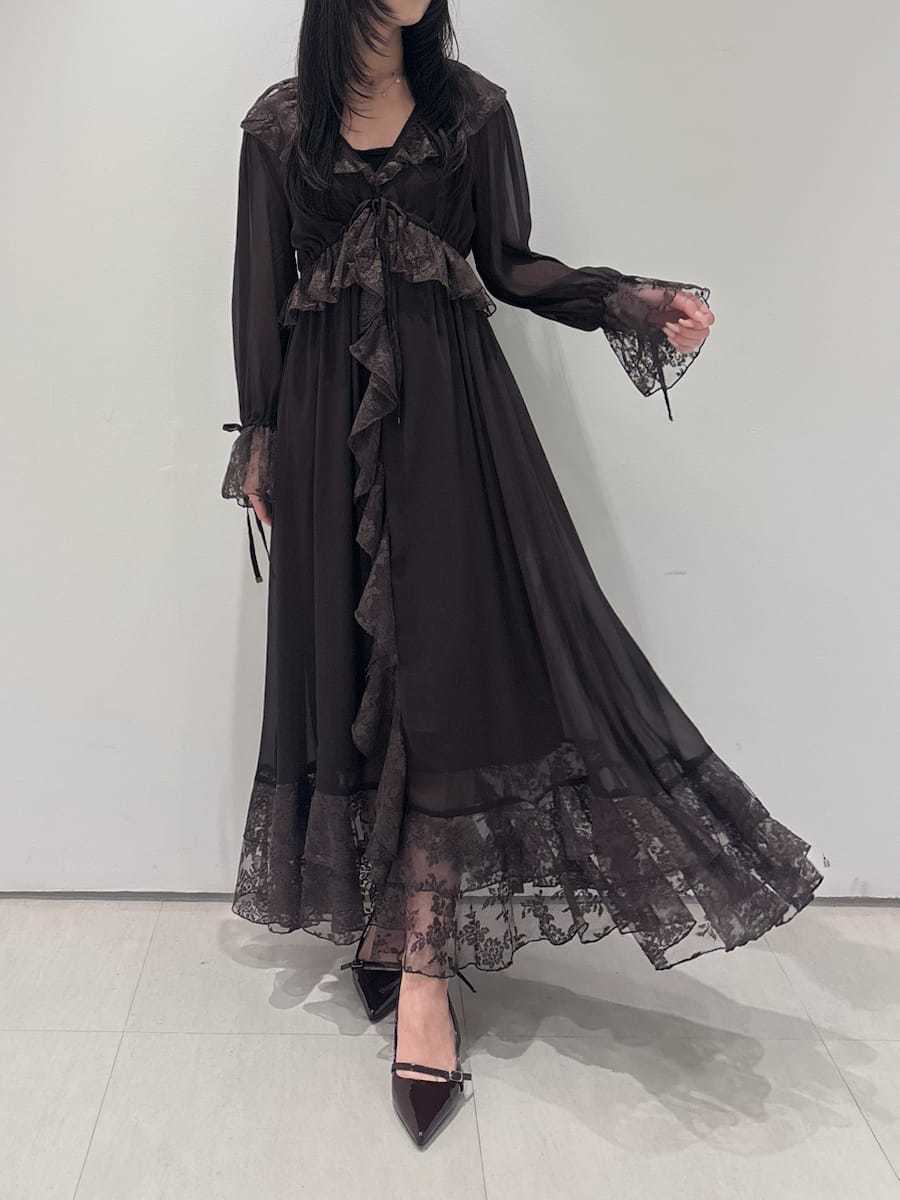 【定価20,000円】LILY BROWN新作シフォンワンピース LILY BROWN｜ヴィンテージプリントシフォンワンピース | Rakuten