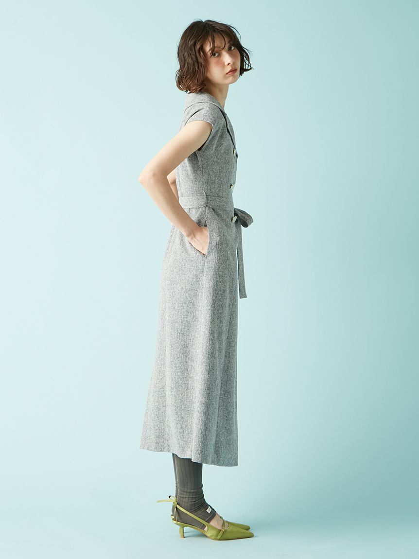 Lilly Lilly！グレースコンチネンタルワンピース フラワーライン刺繍ワンピース / GRACE CONTINENTAL | GRACE