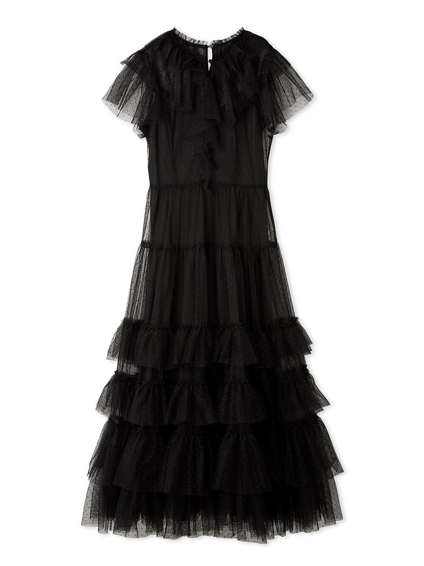 チュールティアードドレス(ドレス)｜ワンピース｜LILY BROWN