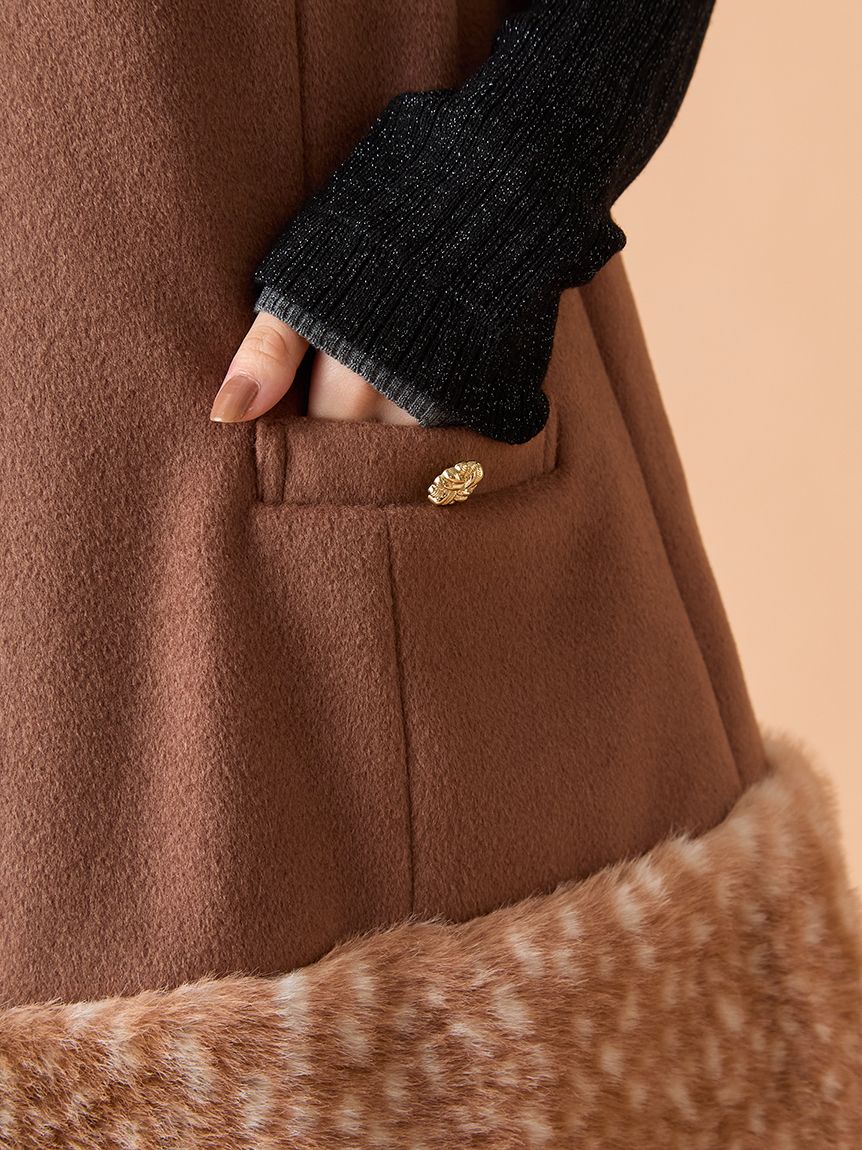 ファードッキングミニワンピース(ミニワンピース)｜ワンピース｜LILY