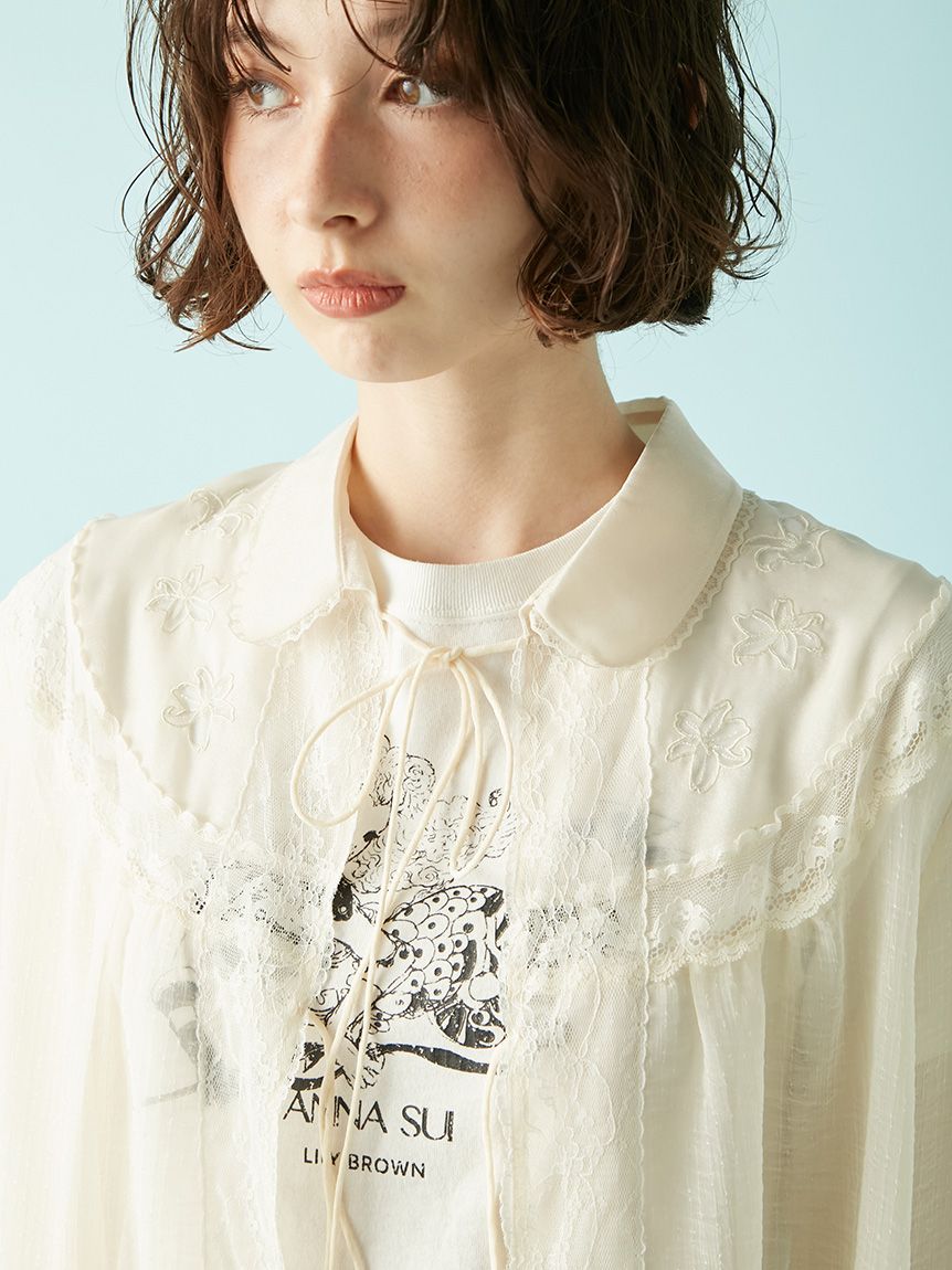 リリーブラウン オールレースロングワンピース LILY BROWN リリーブラウン Lily Brown レースロングワンピース
