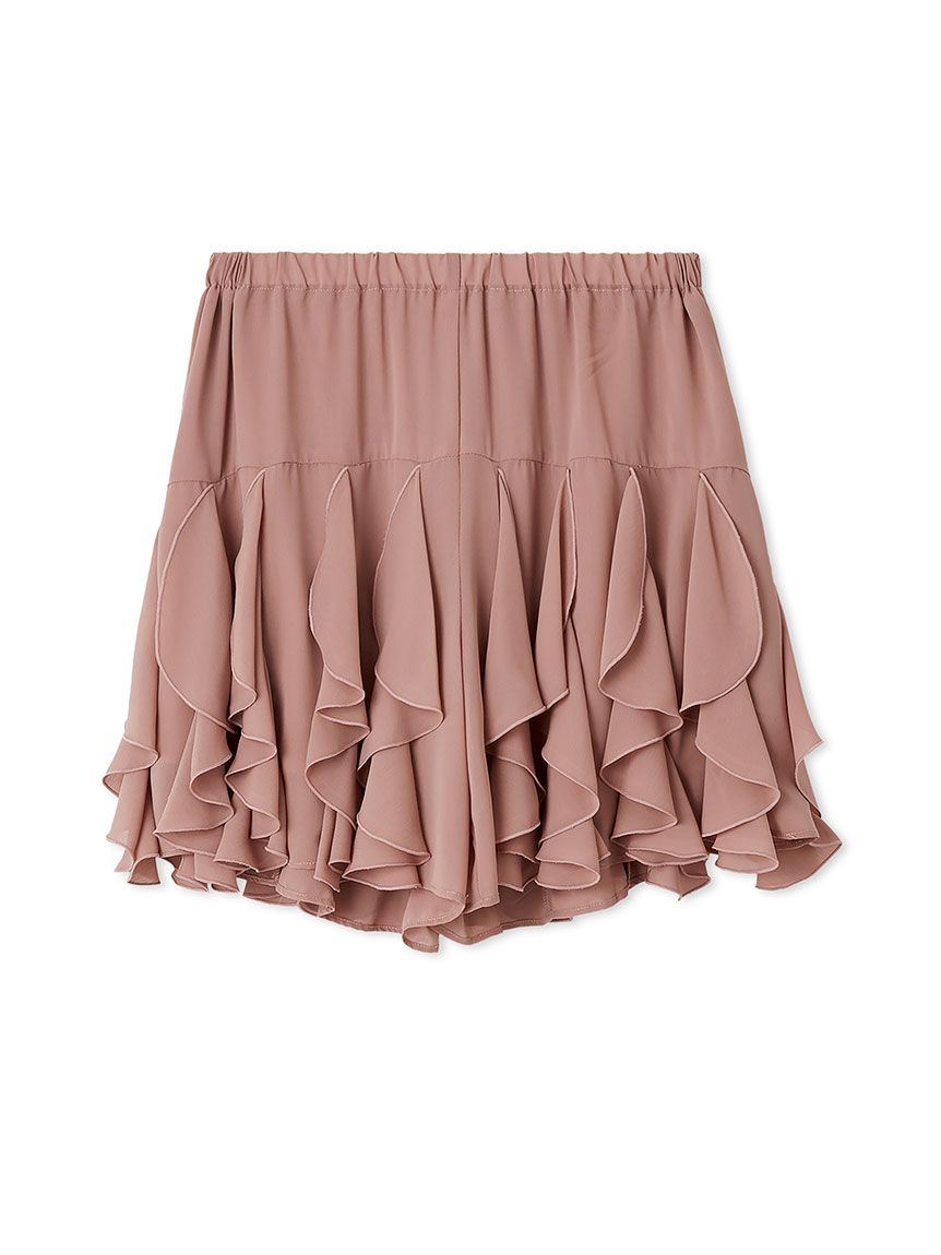 ドレープフリルセットアップ(ミニワンピース)｜ワンピース｜LILY BROWN