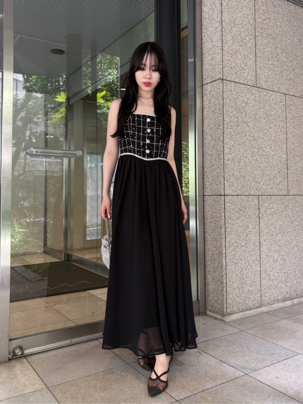 新品タグ付き　LILY BROWN リリーブラウン　ワンピース Lily Brown - 新品 LILY BROWN スイッチングフラワーワンピース