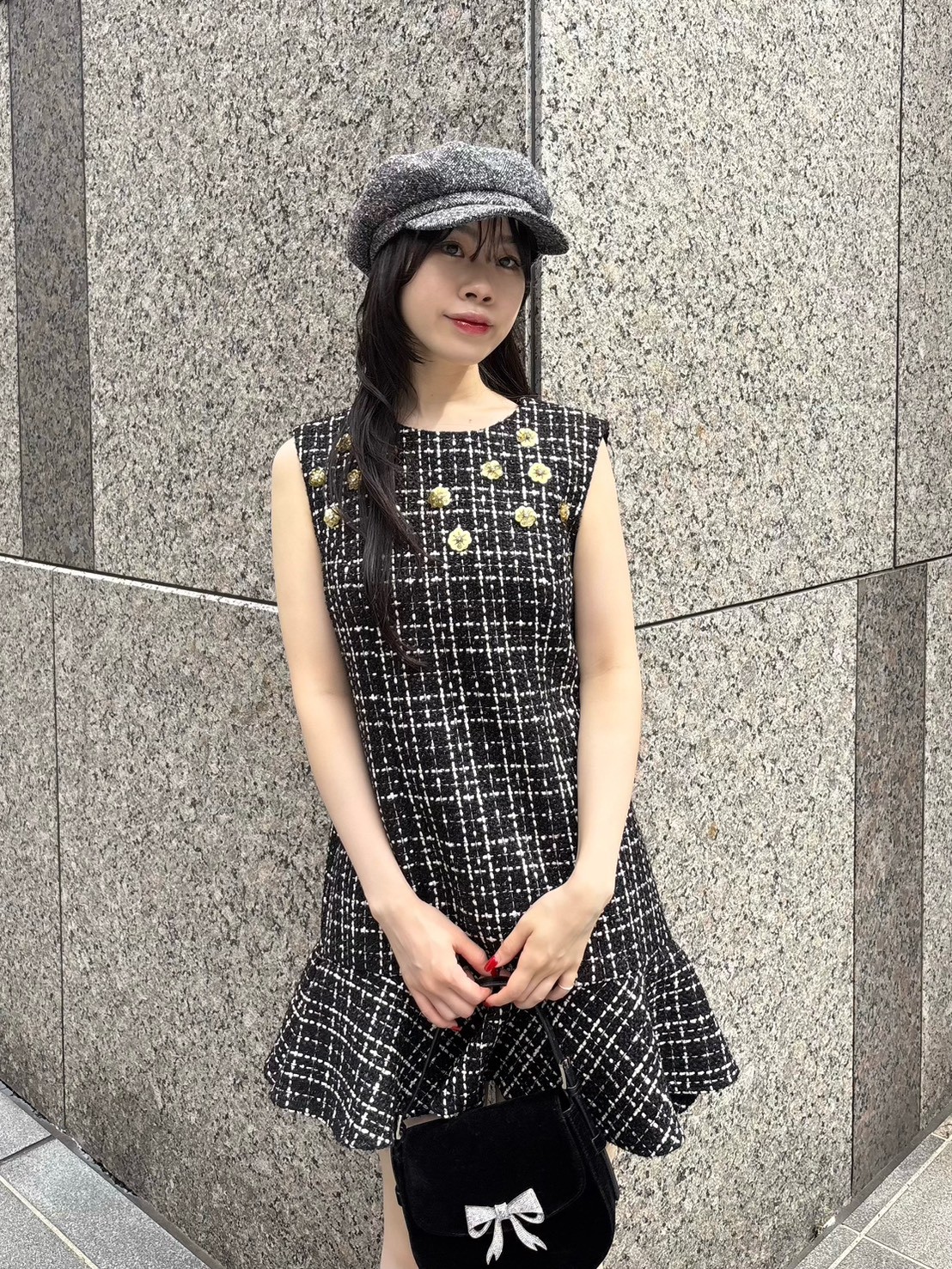 新品未使用 タグ付きリリーブラウン Aラインビジューミニワンピース ホワイト 新品未使用 タグ付きリリーブラウン Aラインビジューミニ