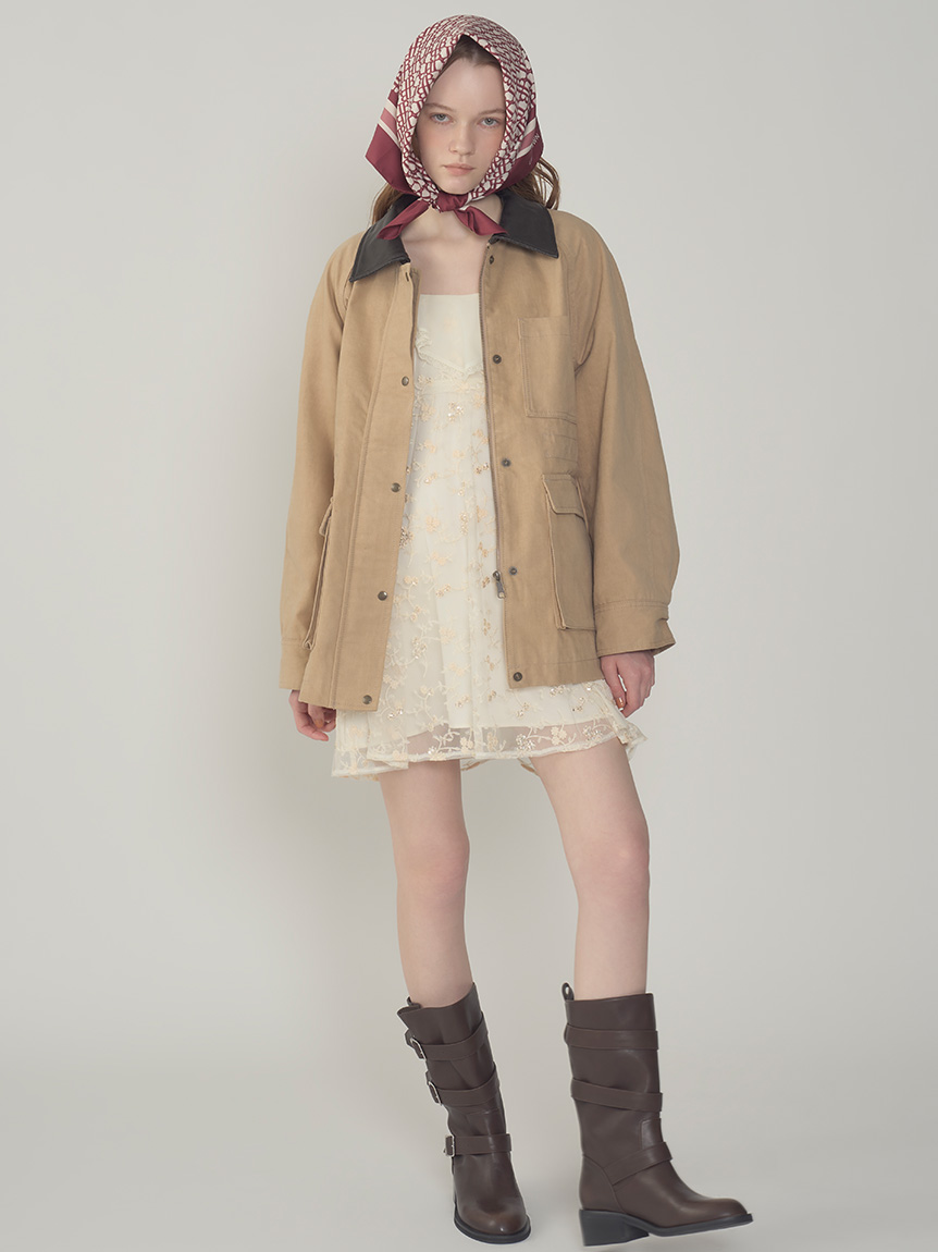 LILY BROWN リリーブラウン マルチウェイドロストミニワンピース LILY BROWN（リリーブラウン）の「マルチウェイドロストミニ