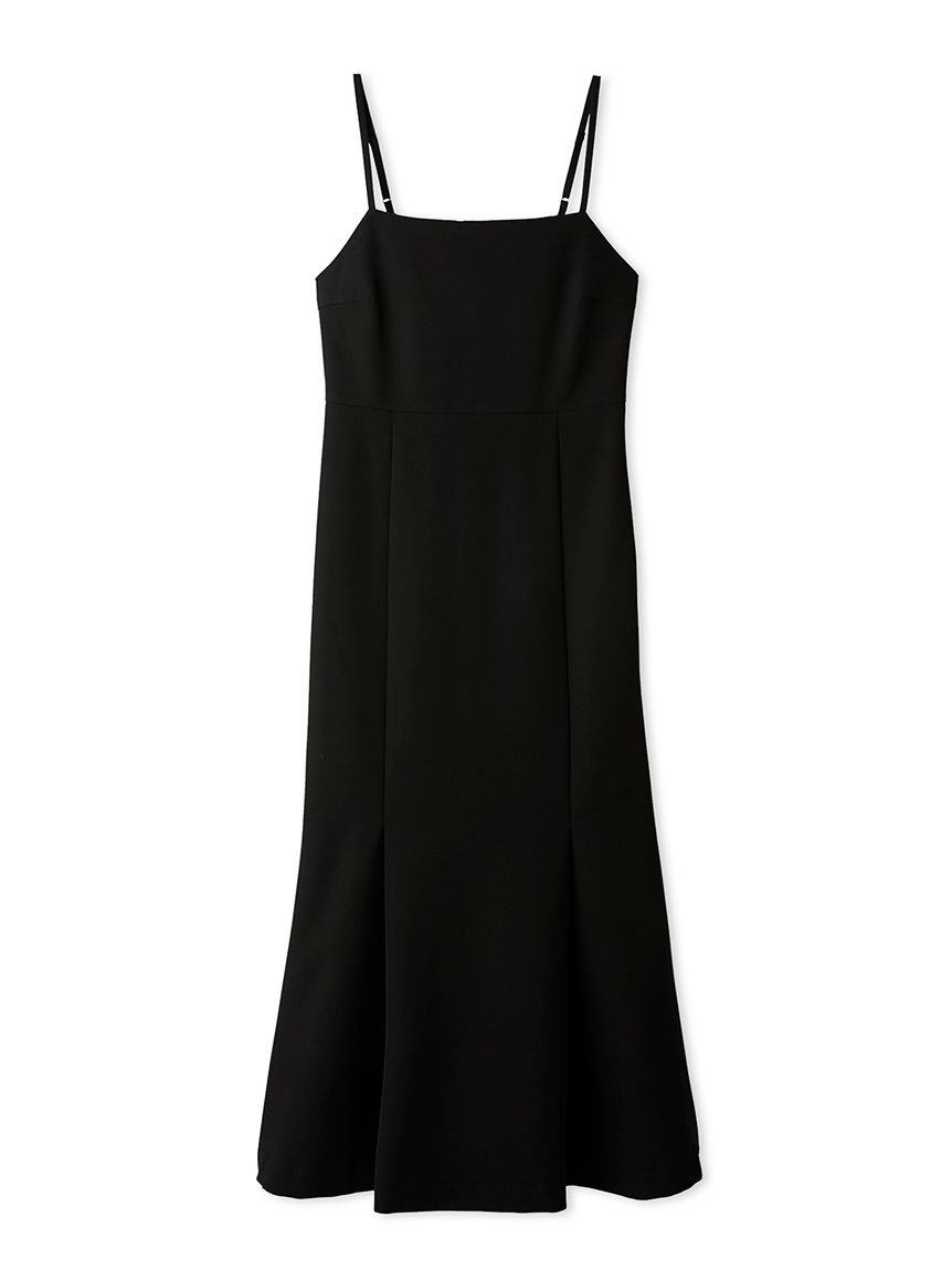 LILY BROWN リボンオフショルビジュードレス　ブラック LILY BROWN（リリーブラウン）の「リボンオフショルビジュー