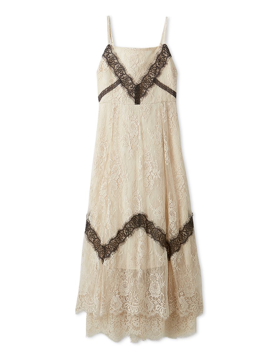 ケープ付き2wayレースラインドレス(ドレス)｜ワンピース｜LILY BROWN