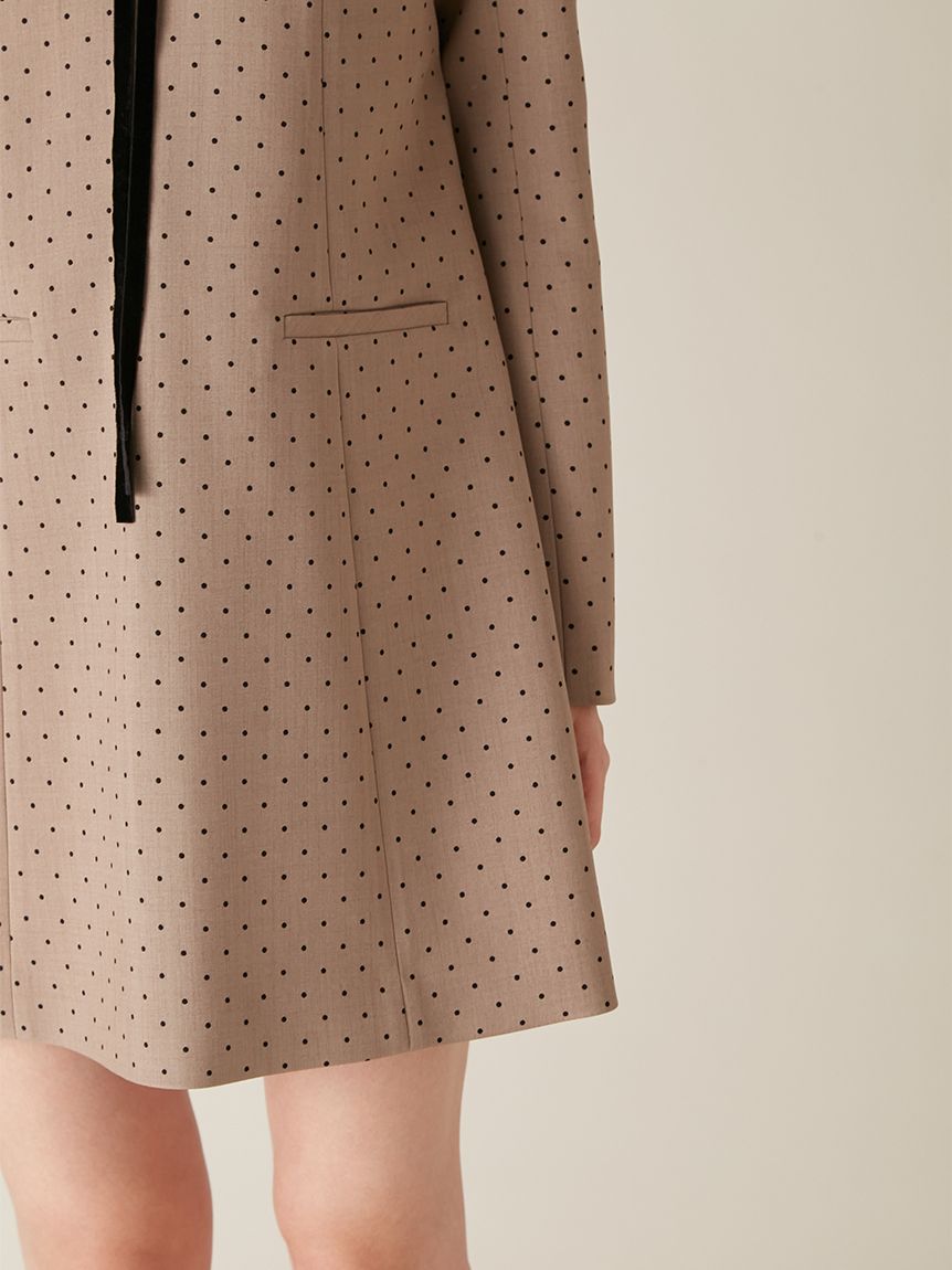 ラッフルカラー付きミニワンピース(Hearts2Hearts着用)(ミニワンピース