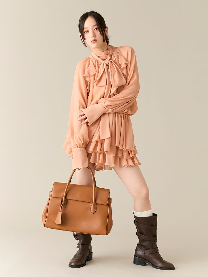 ドレープフリルセットアップ(セットアップアイテム)｜LILY BROWN