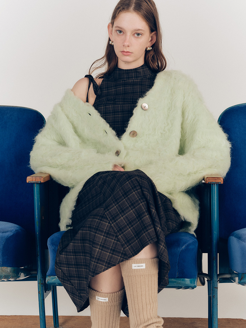 アメスリチェックワンピース(マキシ・ロングワンピース)｜ワンピース