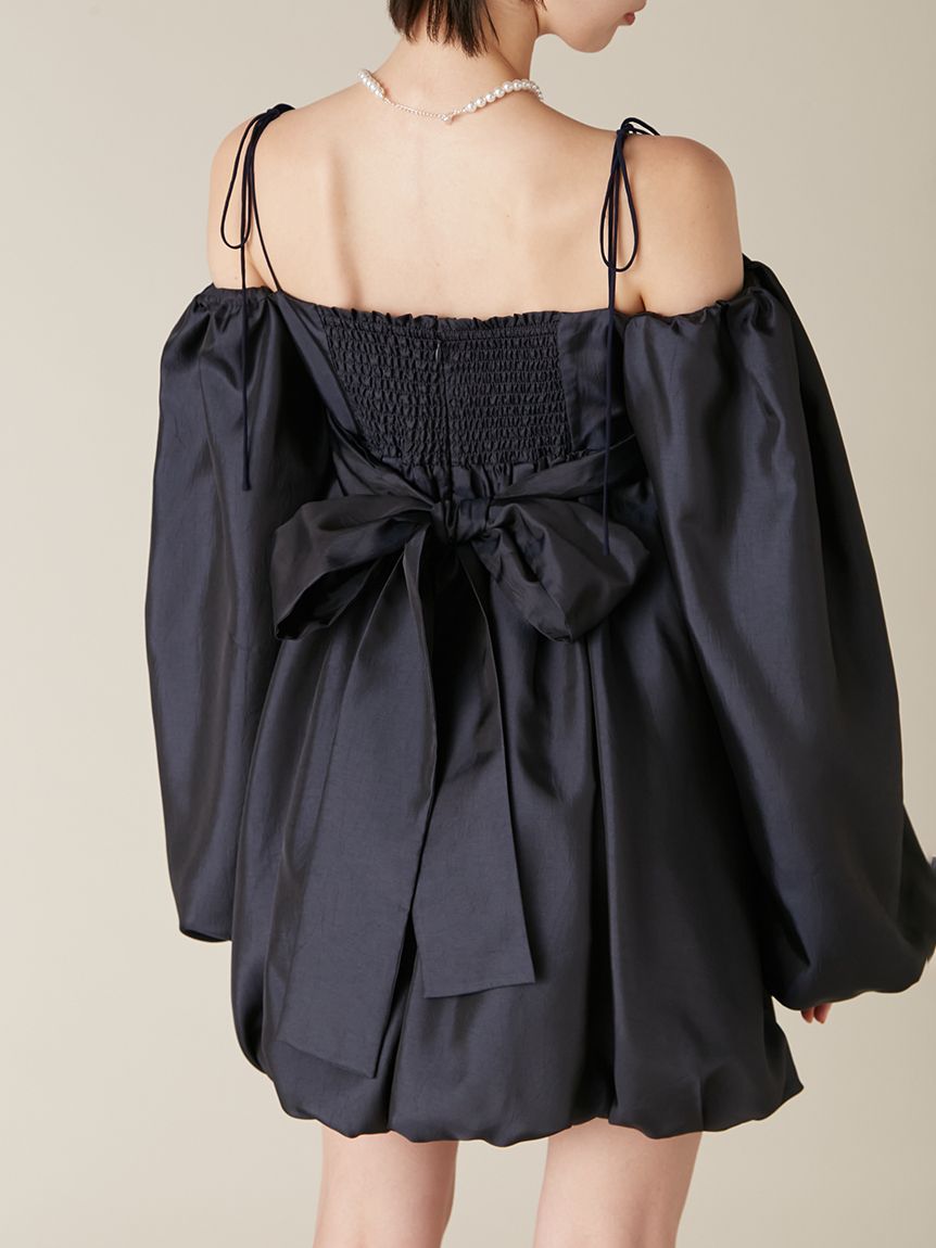 バルーンミニドレス(ドレス)｜ワンピース｜LILY BROWN（リリーブラウン