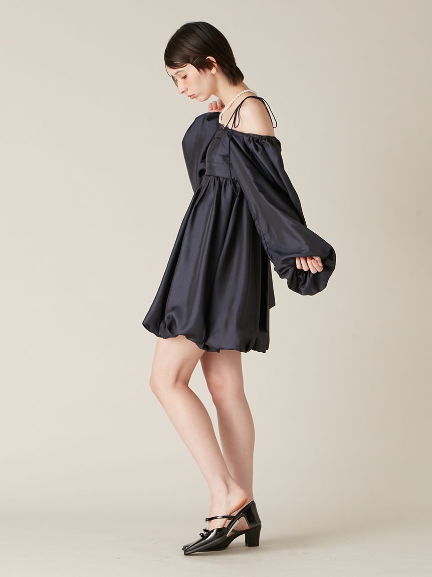 バルーンミニドレス(ドレス)｜ワンピース｜LILY BROWN（リリーブラウン