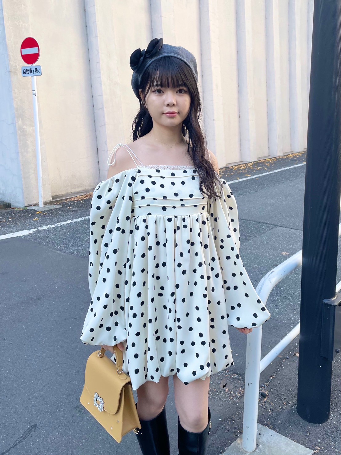 バルーンミニドレス(ドレス)｜ワンピース｜LILY BROWN（リリーブラウン