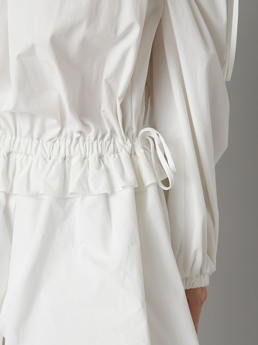 デコルテフリルミニロンパース(オールインワン)｜ワンピース｜LILY