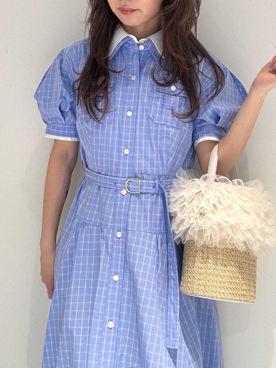ポケットディテールシャツワンピ(マキシ・ロングワンピース