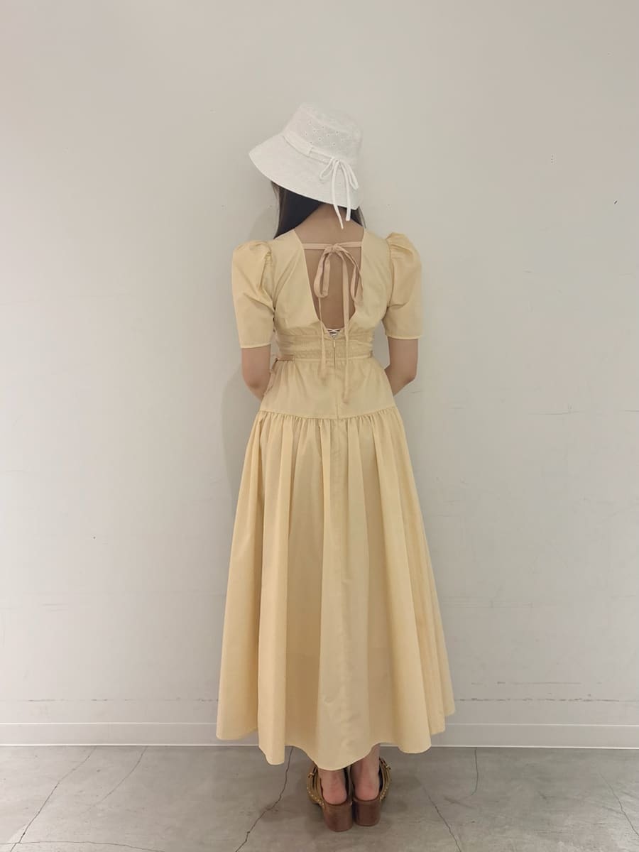 日本製★希少サイズ42 FOXEYBOUTIQUE ワンピース　リボン 最新・限定 日本製☆希少サイズ42 FOXEYBOUTIQUE ワンピース リボン
