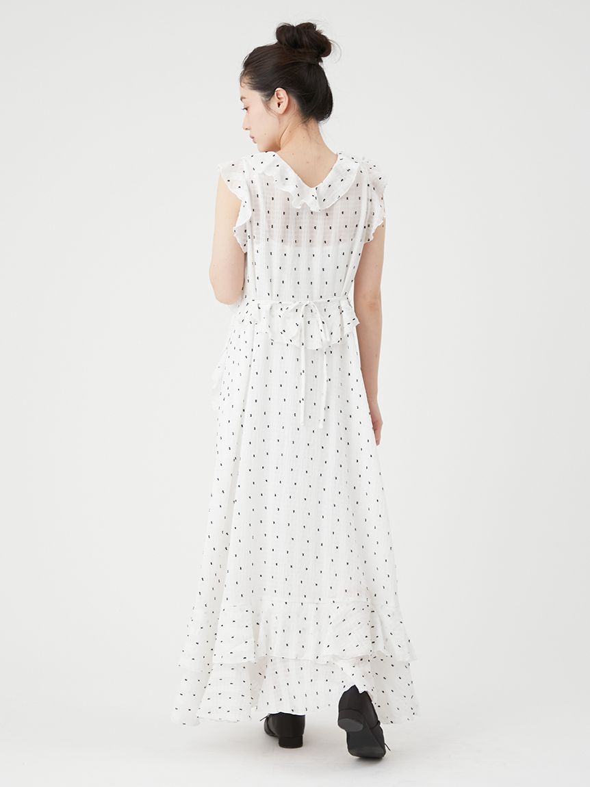 オフィシャル・ MASHSTORE 限定】ラッフルフリルワンピース(マキシ